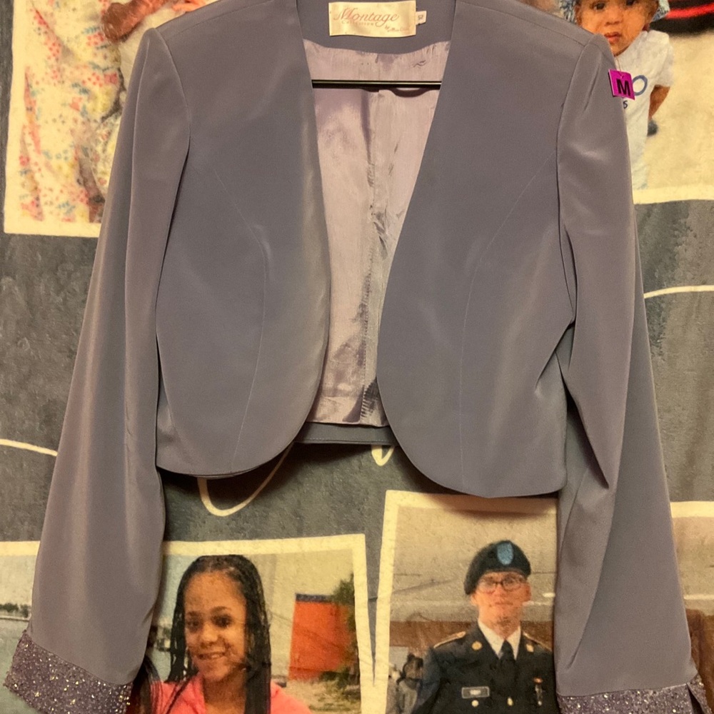 Montage blazer jacket